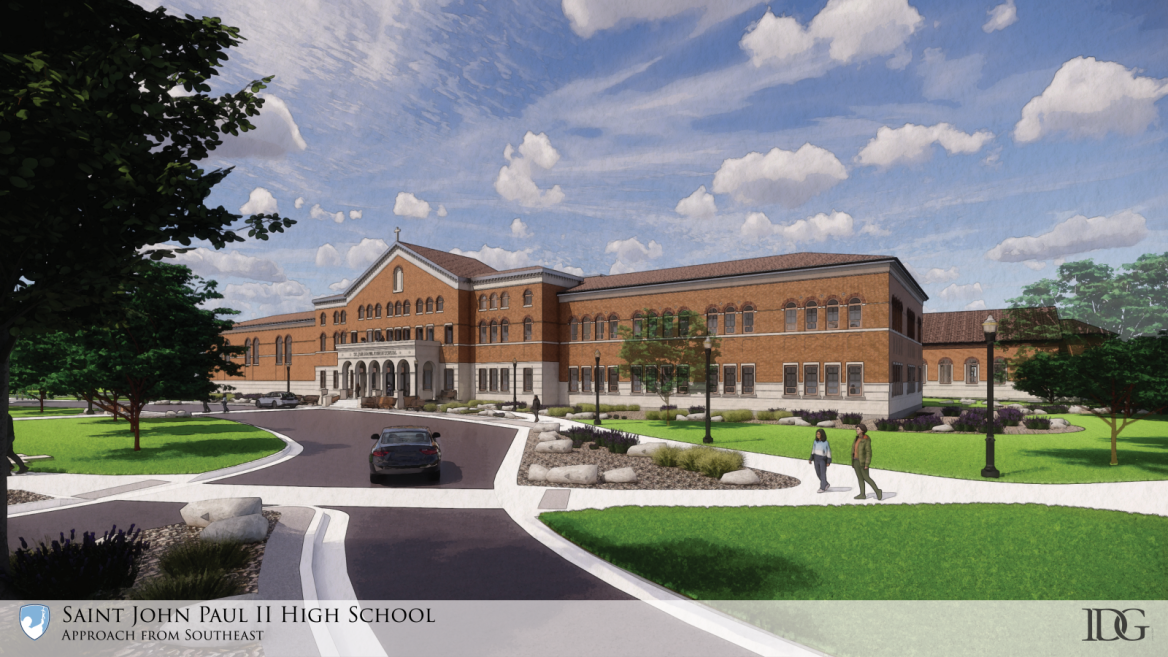 St. John Paul II Catholic High School Rendering