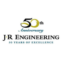 jr engineering 50th anniversary logo